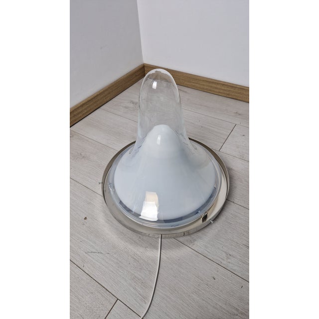 Ciuccio Table Lamp in Murano Glass and Metal by V. Nason, 1980s For Sale - Image 10 of 17