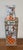 Late 19th Century Antique Chinese Famille Rose Square Porcelain Vase - Hand-Painted Imperial Court Scene For Sale - Image 5 of 15