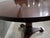 Wood 1990s Baker Furniture Empire Mahogany Pedestal Tea Table or Center Table For Sale - Image 7 of 10
