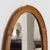 1960s French Rattan Oval Mirror For Sale - Image 10 of 11
