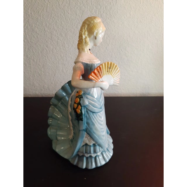 1980s Franklin Mint Porcelain Handpainted Figurine "Arabella the Waltz" For Sale In Dallas - Image 6 of 7