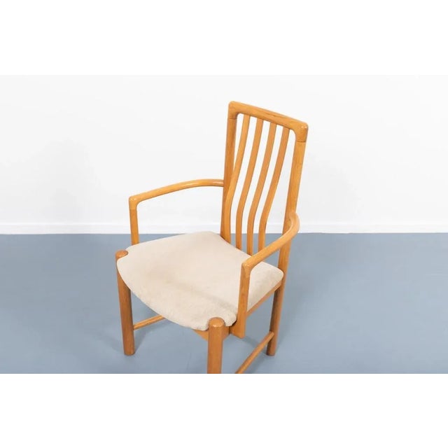 Wood Danish Dining Chairs by Hans J. Frydendal for Boltinge Stolfabrik, Set of 4 For Sale - Image 7 of 11