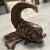 1970s Gabriella Crespi Silvered Bronze and Horn Dolphin Sculptor - Signed For Sale - Image 10 of 10