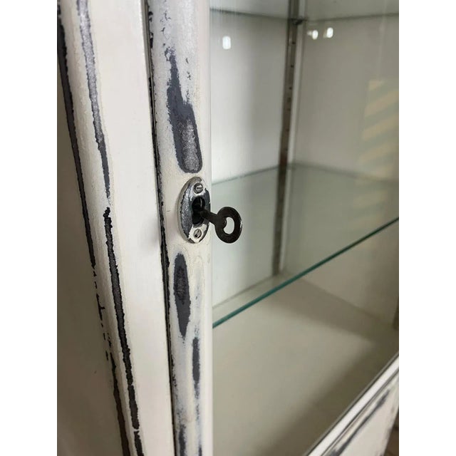 Vintage Glass Medicine Cabinet