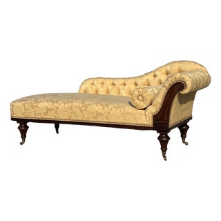 19th Century Regency Mahogany Chaise Lounge, 1820 For Sale