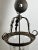 French Regency Style Bell Jar Pendant With Seeded Glass and Acanthus Leaf Bronze For Sale - Image 9 of 13