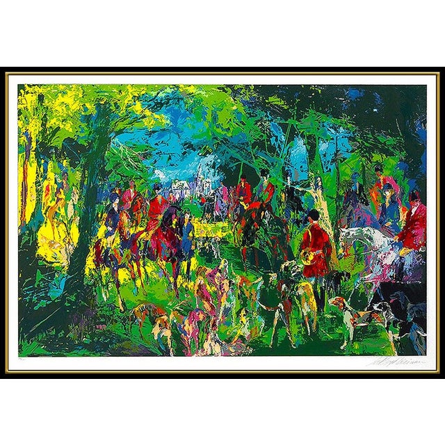 Abstract Expressionism Late 20th Century Chateau Hunt, LeRoy Neiman For Sale - Image 3 of 6
