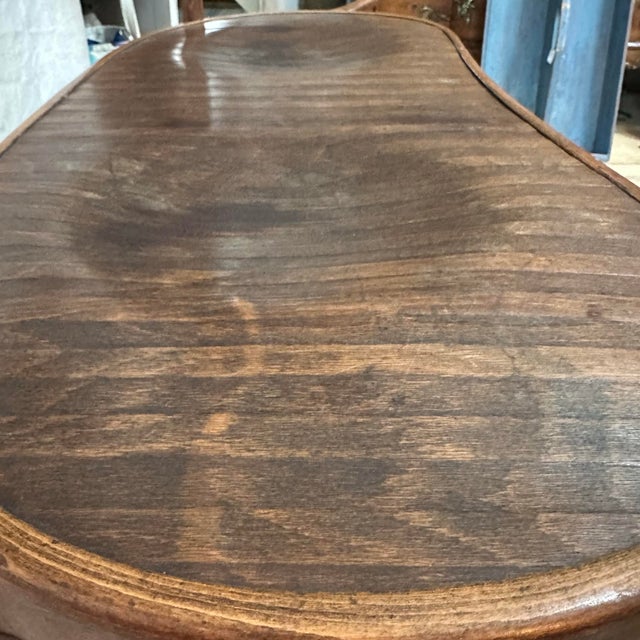 Stunning & Elegant Bentwood Bench in the style of Thonet. Stunning warm patina with very minor scuffs, wooden seat with...