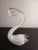 1980s White Art Glass Swan Figurine For Sale In Dallas - Image 6 of 7