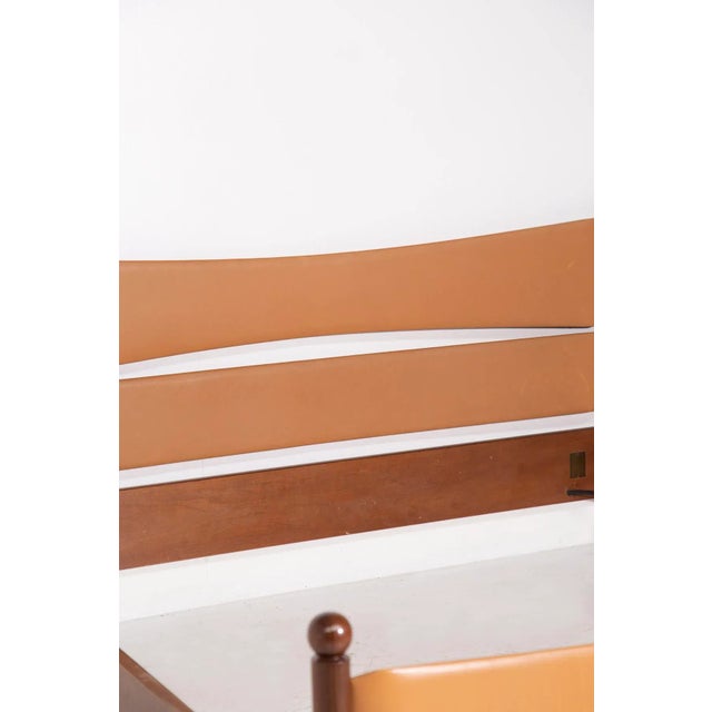 Wood Vintage Bed by Osvaldo Borsani and Eugenio Gerli, 1970s For Sale - Image 7 of 10