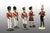 Antique 20th Century Soldiers in Polychrome Capodimonte Porcelain, Naples, Set of 5 For Sale - Image 6 of 6