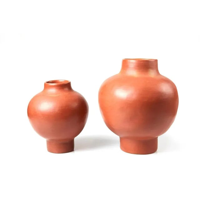 Large Red Vase by Sebastian Herkner For Sale - Image 4 of 5