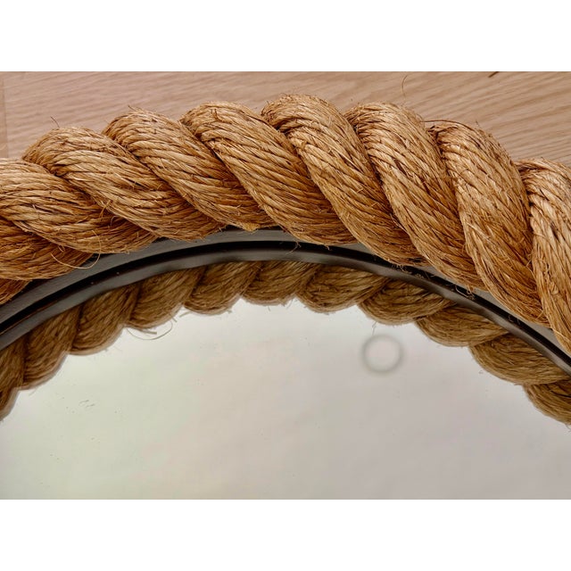 Nautical Rope Round Mirror For Sale - Image 3 of 7