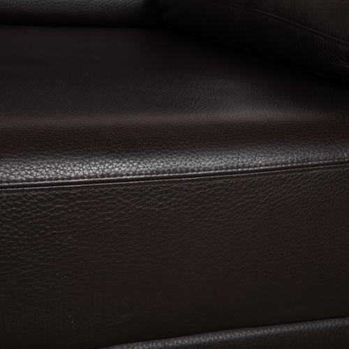 Leather Alba Three-Seater Sofa from Brühl For Sale - Image 12 of 18