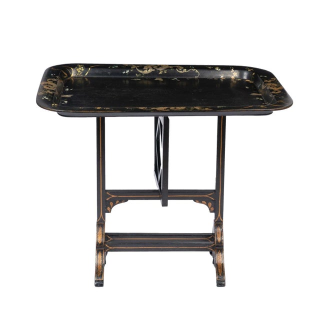 Early 19th Century Jennings & Bettridge Tilt Top Tray Table, 1830 For Sale - Image 5 of 13