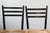 Black Vintage Italian Papercord Black Dining Chairs with Woven Seat, 1950s, Set of 8 For Sale - Image 8 of 18