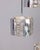 Vintage Metal and Crystal Pendant Lamp by Kinkeldey, 1970s For Sale - Image 4 of 12
