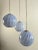 Three-Sphere Hanging Light in Murano Glass, 1990s For Sale - Image 6 of 13
