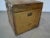 1960's Hollywood Regency Patinated Brass Campaign Cube Trunk For Sale - Image 11 of 13
