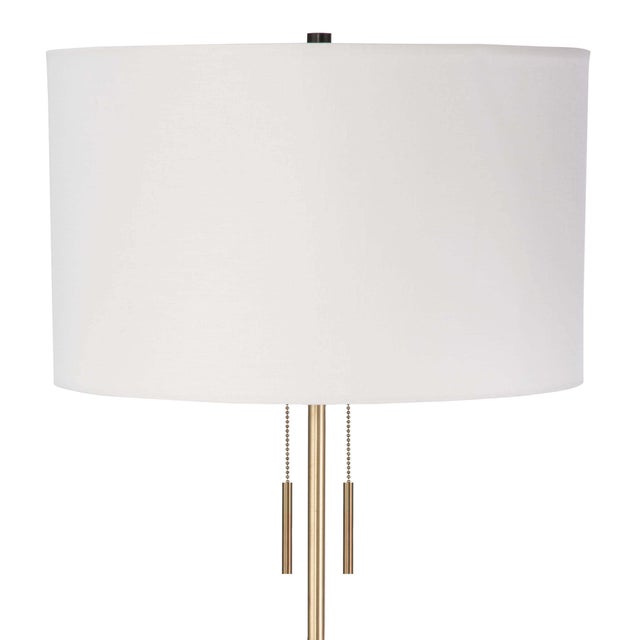 Traditional Regina Andrew Theo Floor Lamp in Ebony For Sale - Image 3 of 7