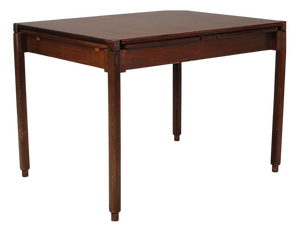 Antique Game Table in Exotic Woods Veneer, Italy, 1960s