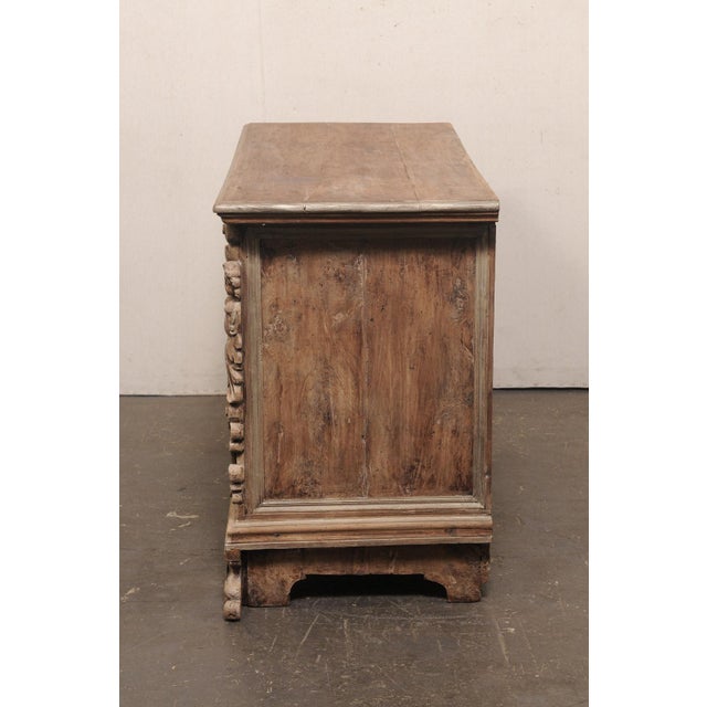18th Century Italian Richly Carved Period Baroque Chest For Sale - Image 11 of 13