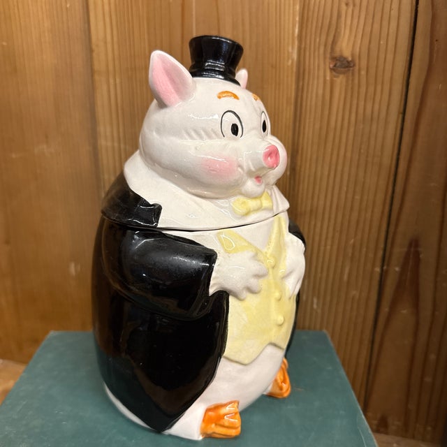Ceramic 1940s Macoy Formal Pig Jar For Sale - Image 7 of 7