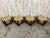 Set of Four Woven Rush Stools For Sale - Image 10 of 12