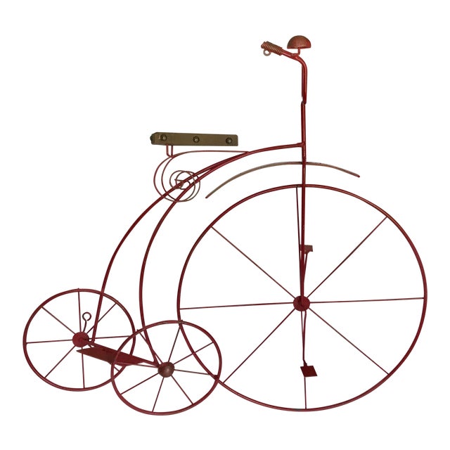 1980s Curtis Jere Original Signed Bicycle Wall Sculpture Chairish