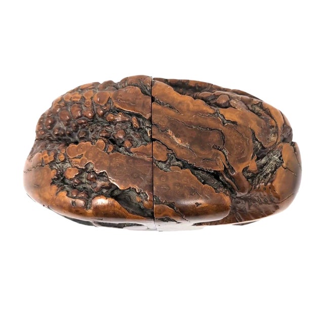 Mid-Century Modern Burlwood Bookends Live Edge Natural Rustic Library Mid Century Modern Unique For Sale - Image 3 of 9