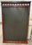 Vintage Antiqued Mirror in Dark Walnut Frame With Moorish Arch Detail For Sale - Image 12 of 12