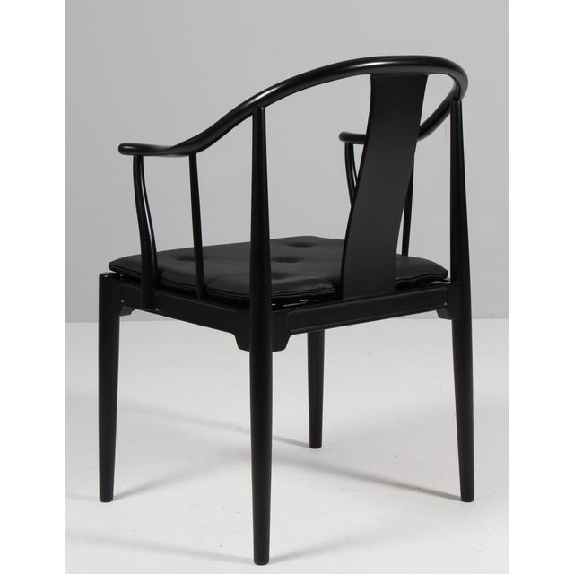 Wood Model 4283 Chinese Chair attributed to Hans J. Wegner for Fritz Hansen For Sale - Image 7 of 8