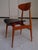 Mid-Century Dining Chairs in Rosewood and Black Faux Leather, 1960s, Set of 6 For Sale - Image 9 of 17