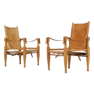 Set of Swiss Safari Chairs by Wilhelm Kienzle, 1950 For Sale