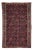 Vintage Middle Eastern Rug with Pink and Blue Floral Patterns, 1980s For Sale