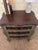 Wood 1960s Kent Coffey Dauphine French Provincial Nightstand | Refinished Olive & Mahogany For Sale - Image 7 of 8