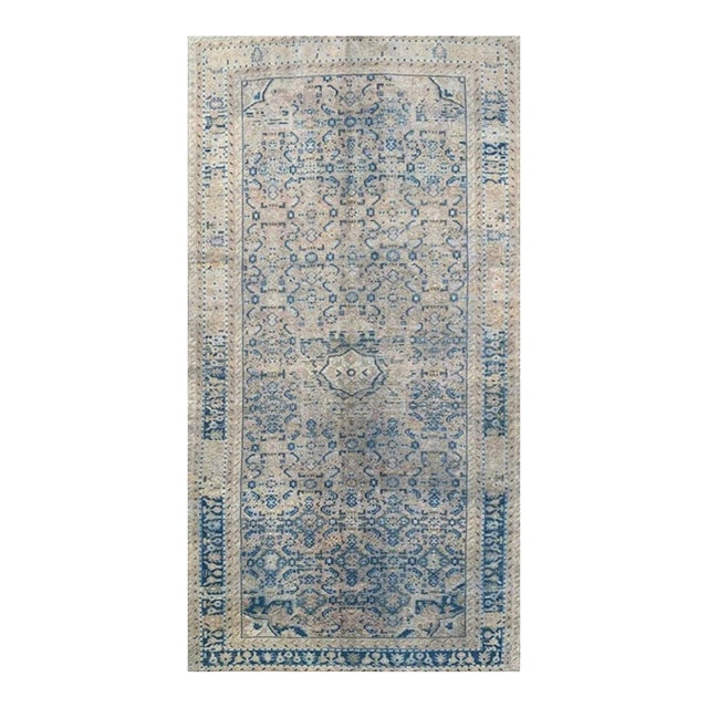 1960s Vintage Old Persian Hamedan Area Rug 5x10 For Sale