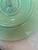 Vintage French Green Majolica Oyster Plate, Proceram For Sale - Image 11 of 13