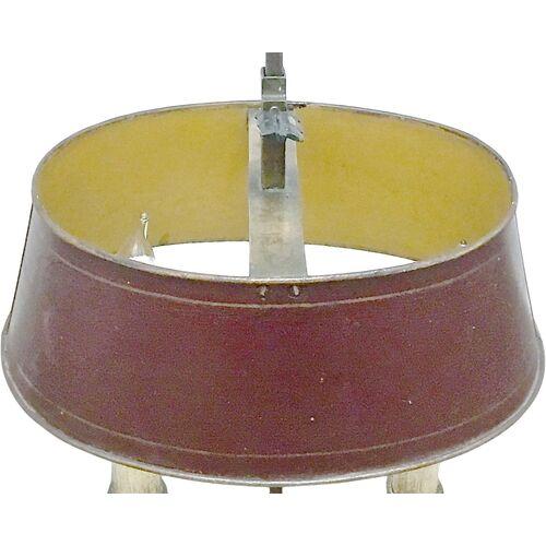 Metal Antique Double Arm Bouillete Lamp For Sale - Image 7 of 8