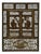 Chinese Scholars Student Motifs Wood Wall Panel Window Screen For Sale