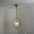 An exceptionally rare and completely original Model 1933 pendant light, designed by Max Ingrand for Fontana Arte and...