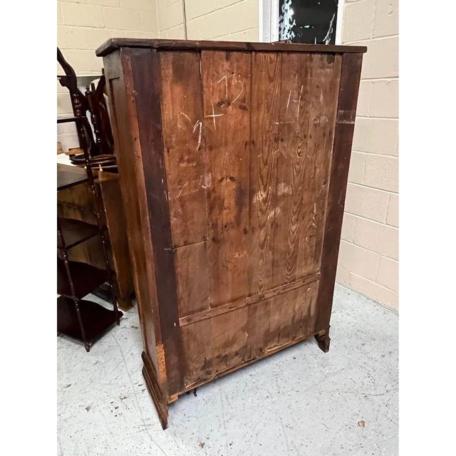 19th Century Antique Art & Craft Style Bookcase For Sale - Image 9 of 12