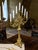 2000 - 2009 19th Century Neo-Gothic Brass Candlesticks, Set of 2 For Sale - Image 5 of 12