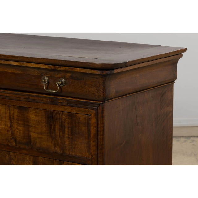 19th Century French Louis Philippe Walnut Chest of Drawers For Sale - Image 15 of 18