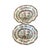 Victorian Pair of English Coalport Indian Tree Petite Scalloped Bone China Dishes, Circa 1930s For Sale - Image 3 of 6