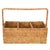Artifacts Rattan 3 Section Cutlery Caddy with Handle in Honey Brown For Sale - Image 4 of 9