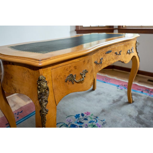 Early 20th Century Antique Burl French Empire Style Desk Chairish