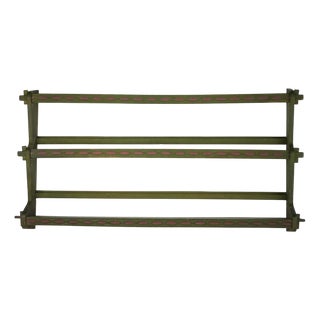Antique Wall Plate Rack, 1900 For Sale