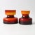 Polish Glass Reducta Vases from Hortensja, 1970s, Set of 2 For Sale - Image 9 of 9