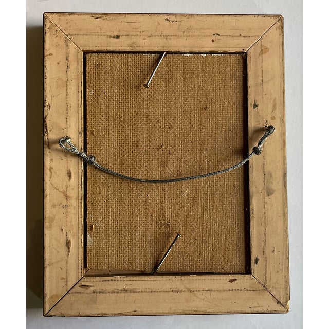 Tan Scott Zuckerman (American B. 1951) Oil Painting on Board Insect Specimen Study of a Beetle For Sale - Image 8 of 8